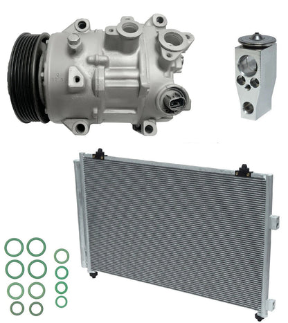 AC Compressor Kit With Condenser for Toyota RAV4 2.5L (2017–2017)