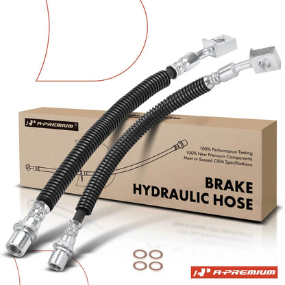 2X Front Brake Hydraulic Hose for Chevrolet Blazer (2002–2005)