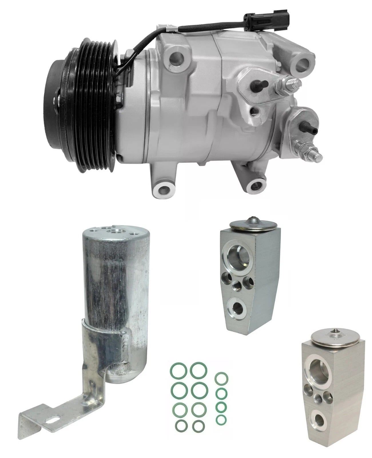 AC Compressor Kit Replacement for Ram C/V 3.6L V6 (2015–2018)