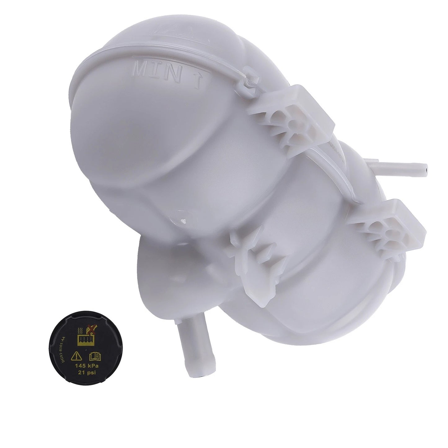 Engine Coolant Reservoir Tank with Cap for Ford Mustang (2015–2023)