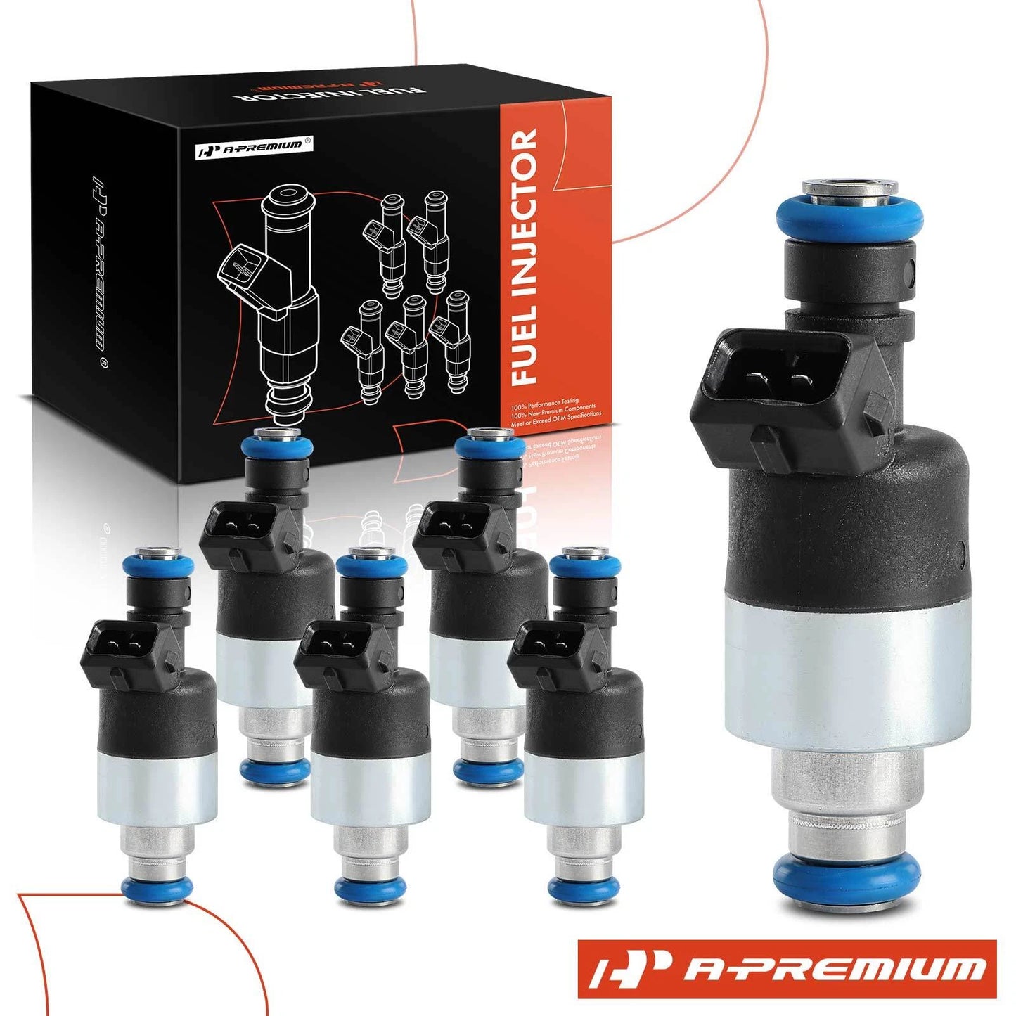 6x Fuel Injectors for Buick LeSabre, Chevy Venture, Olds Alero, Pontiac (1999–2005)