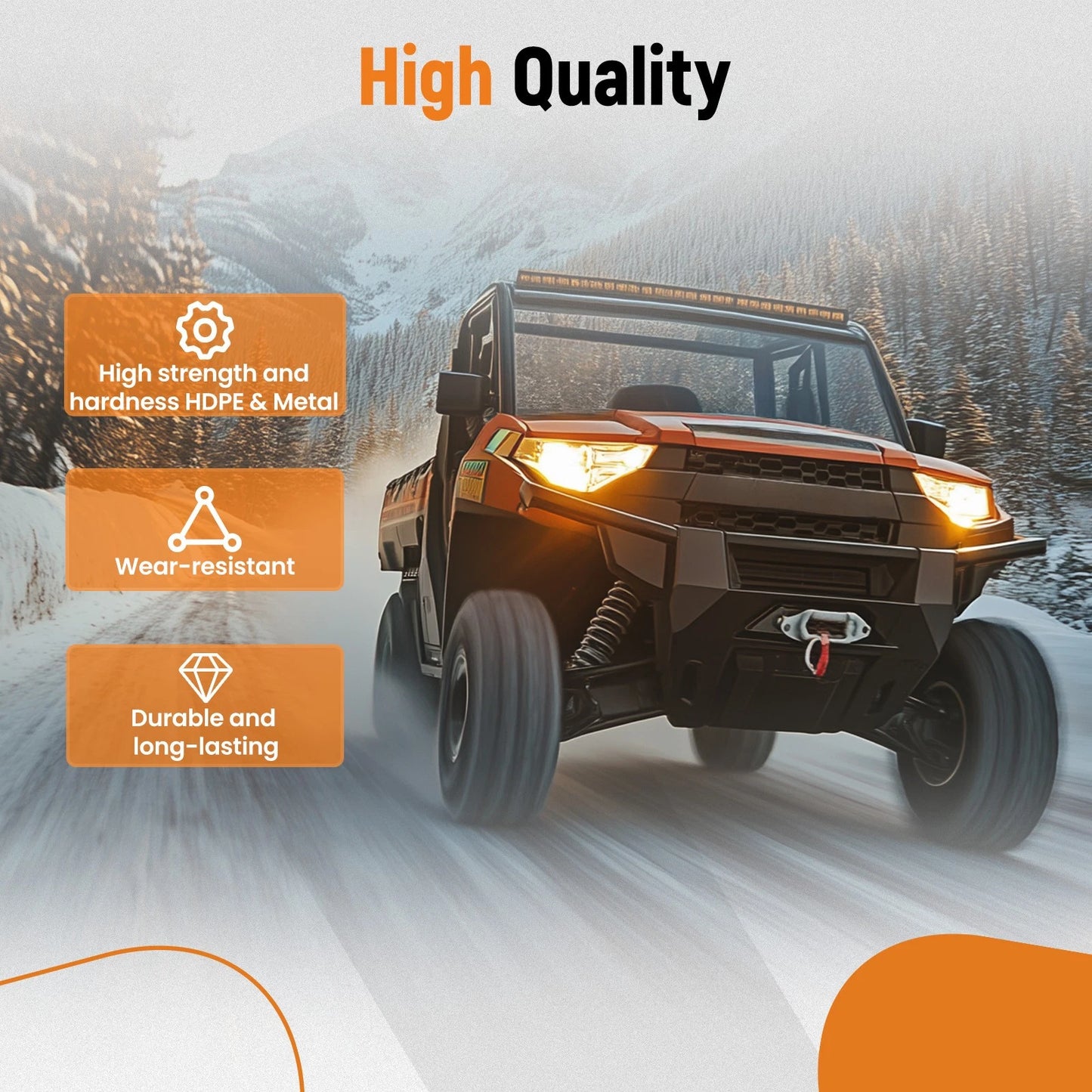 Front Rear Upper Lower A-Arm Bushings Rebuild Kit for Polaris Ranger 500 800 (2012–2014)