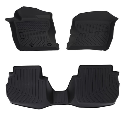 Carpet Floor Mats for Subaru WRX (2022–2024) Black TPE Rubber All Weather