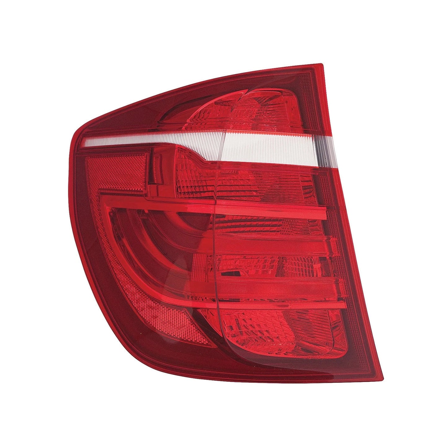 Replacement Driver Side Outer LED Tail Light Lens Housing w/Xenon Headlamps