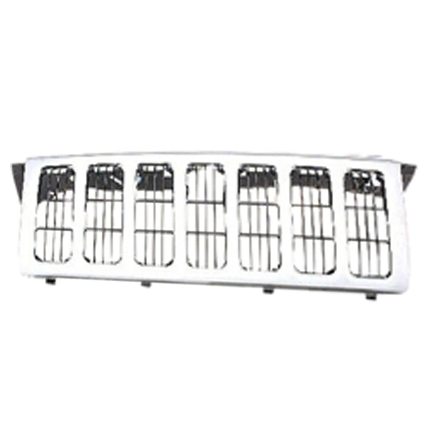 Front Grille Replacement Chrome Plastic w/Vertical Bar Insert for Toyota (2010–2019)