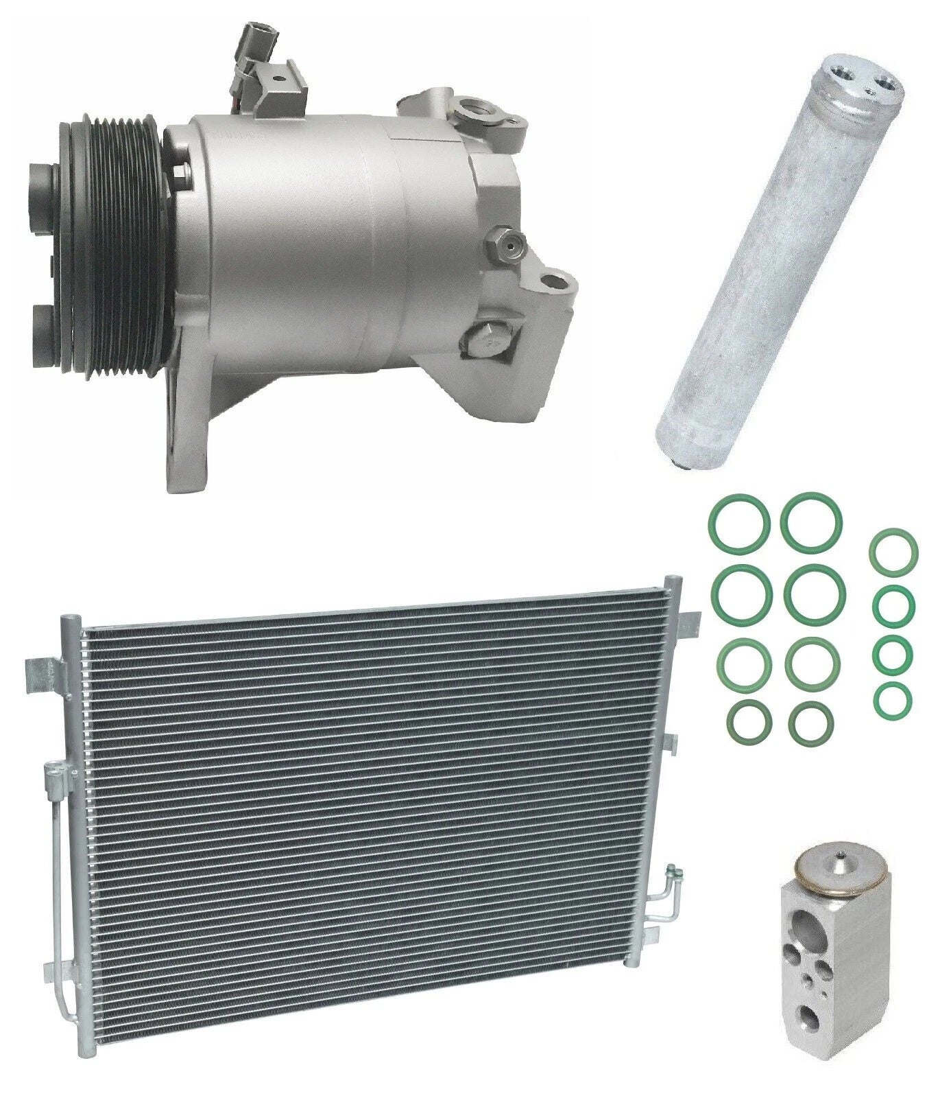 AC Compressor Kit With Condenser for Nissan Murano 3.5L (2012–2014)