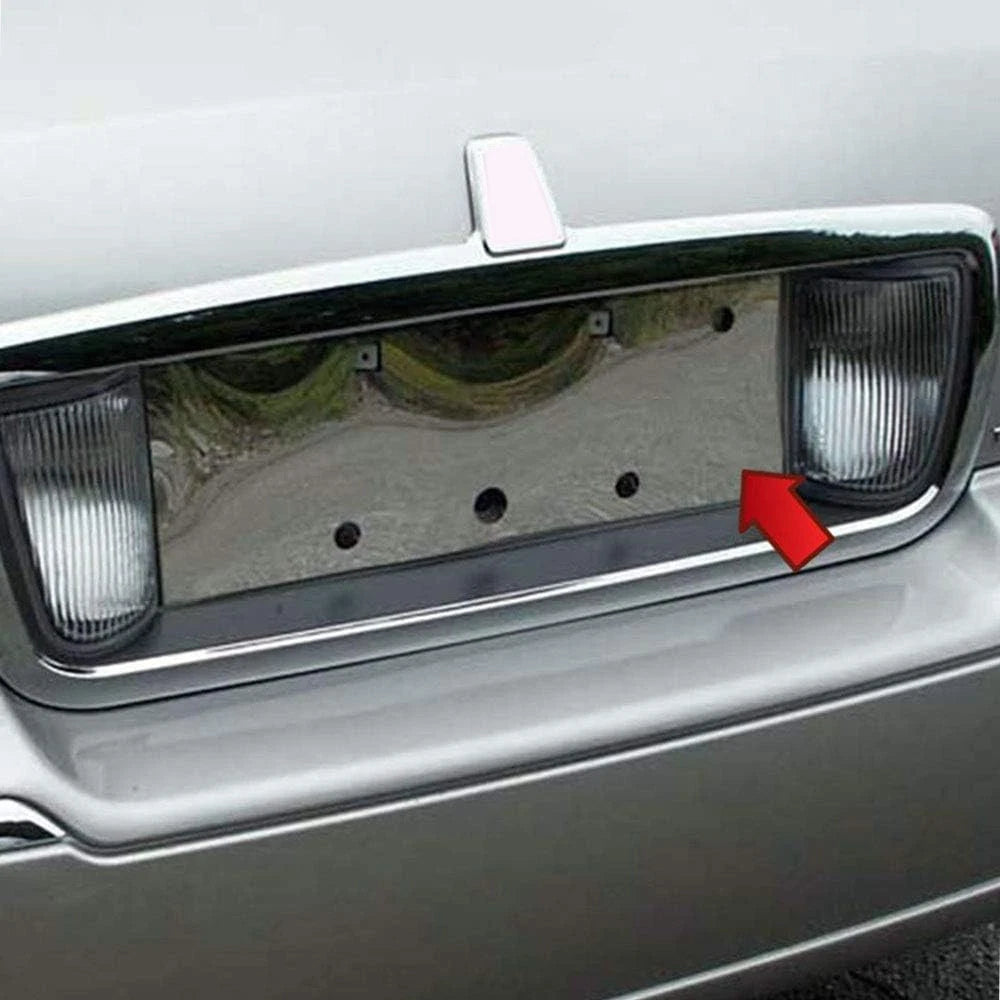 1pc. Luxury FX Stainless Steel License Plate Bezel for 03-07 Lincoln Town Car 4D