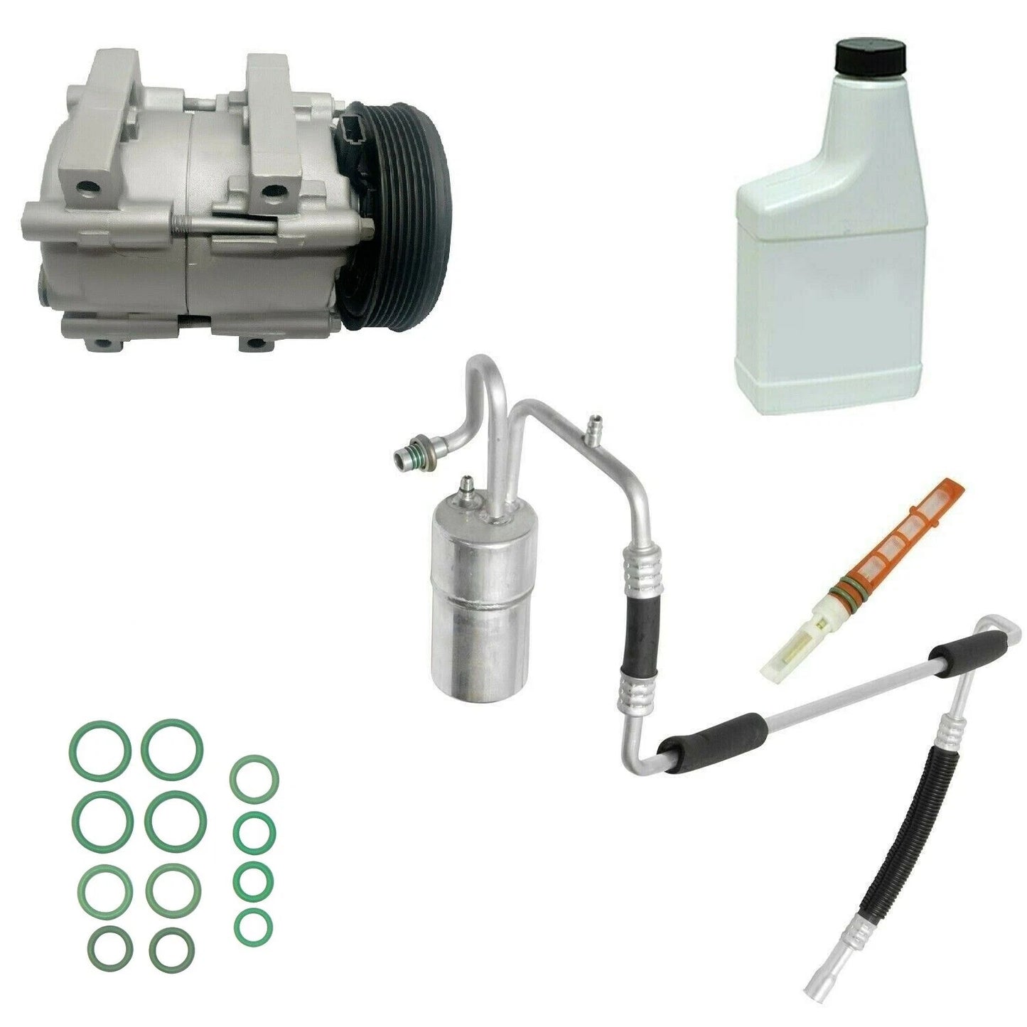 AC Compressor Kit Replacement for Mercedes Benz E Class (1997–2002)
