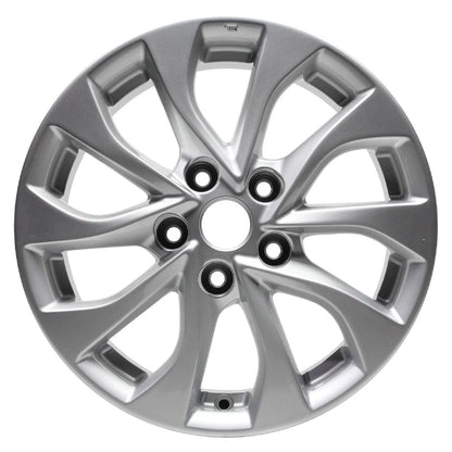 16" Silver Rim by JTE Wheels for 2016-2018 Nissan Sentra (16x6.5)
