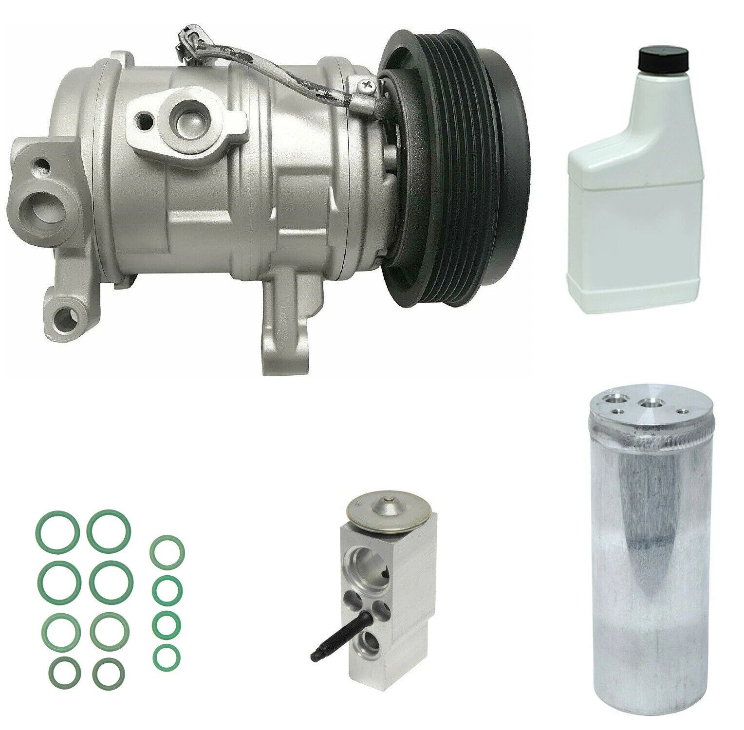 AC Compressor Kit Replacement for Toyota Land Cruiser (2008–2021)
