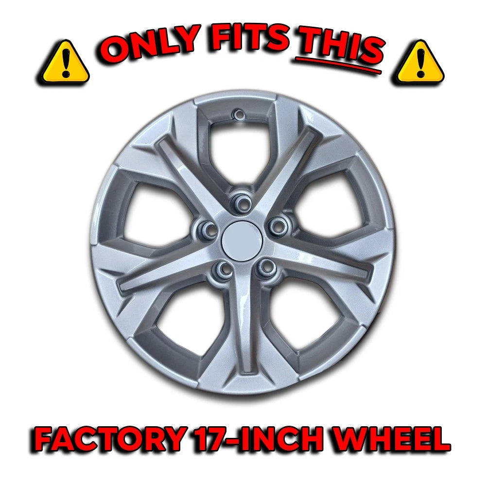 17 Gloss Black Wheel Skins for 2023 Honda HR-V (Set of 4)