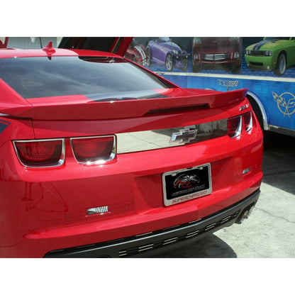 License Plate Frame Purple Carbon Fiber Vinyl Inlay for Chevrolet (2005–2021)