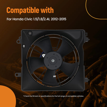 Cooling Fan for Honda Civic (2012–2015) (19020RSAG01) (TYC601350)