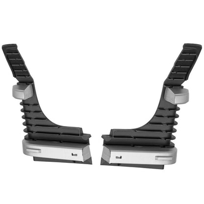 Grille Extension Set Replacement Plastic Driver Passenger Side for Nissan (2014–2021)