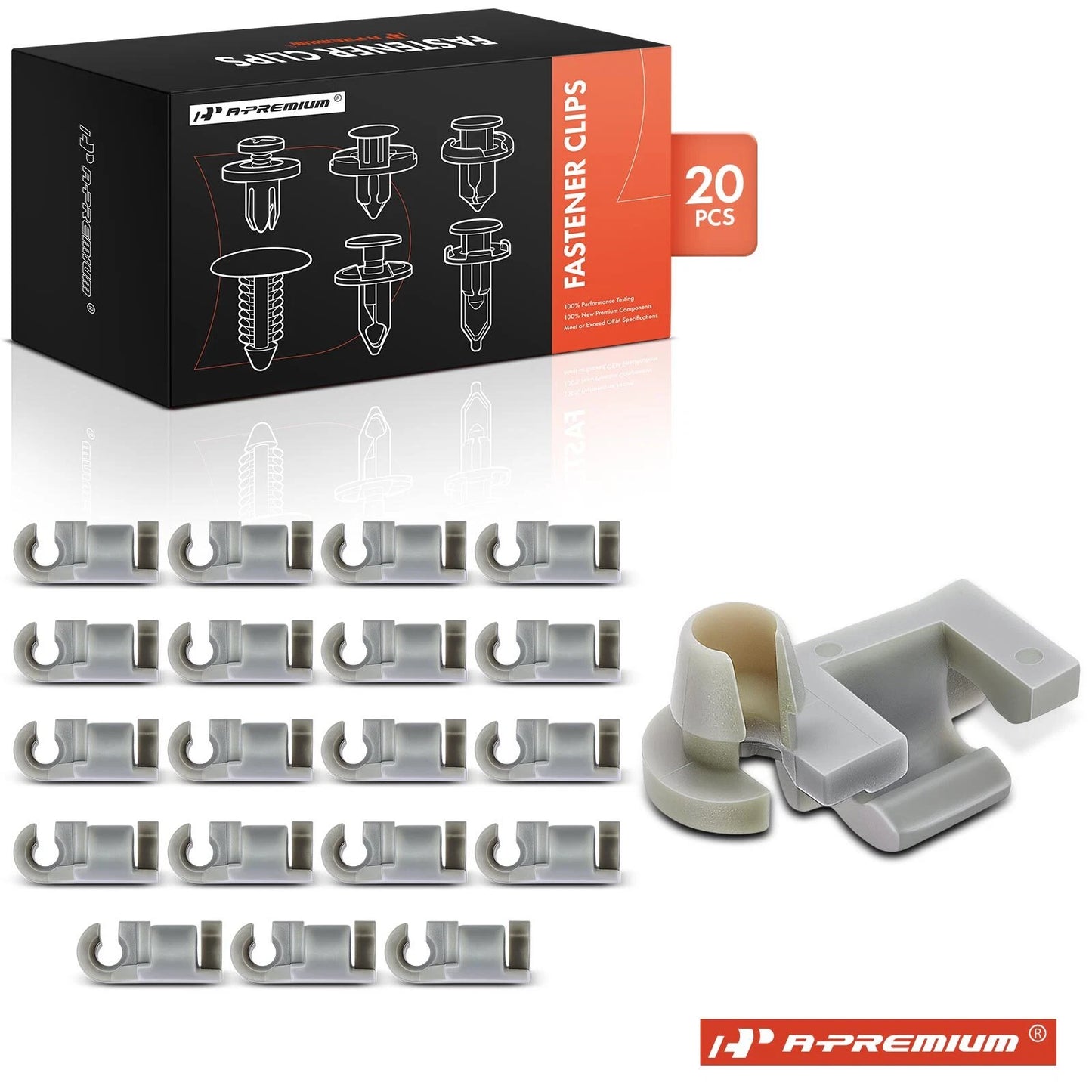 20Pcs Tailgate Door Lock Rod Retainer Clips for Chevy Dodge