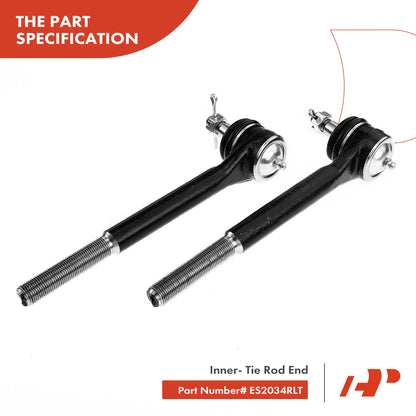 6x Inner & Outer Tie Rod Ends for Chevrolet Malibu (1979–1983)