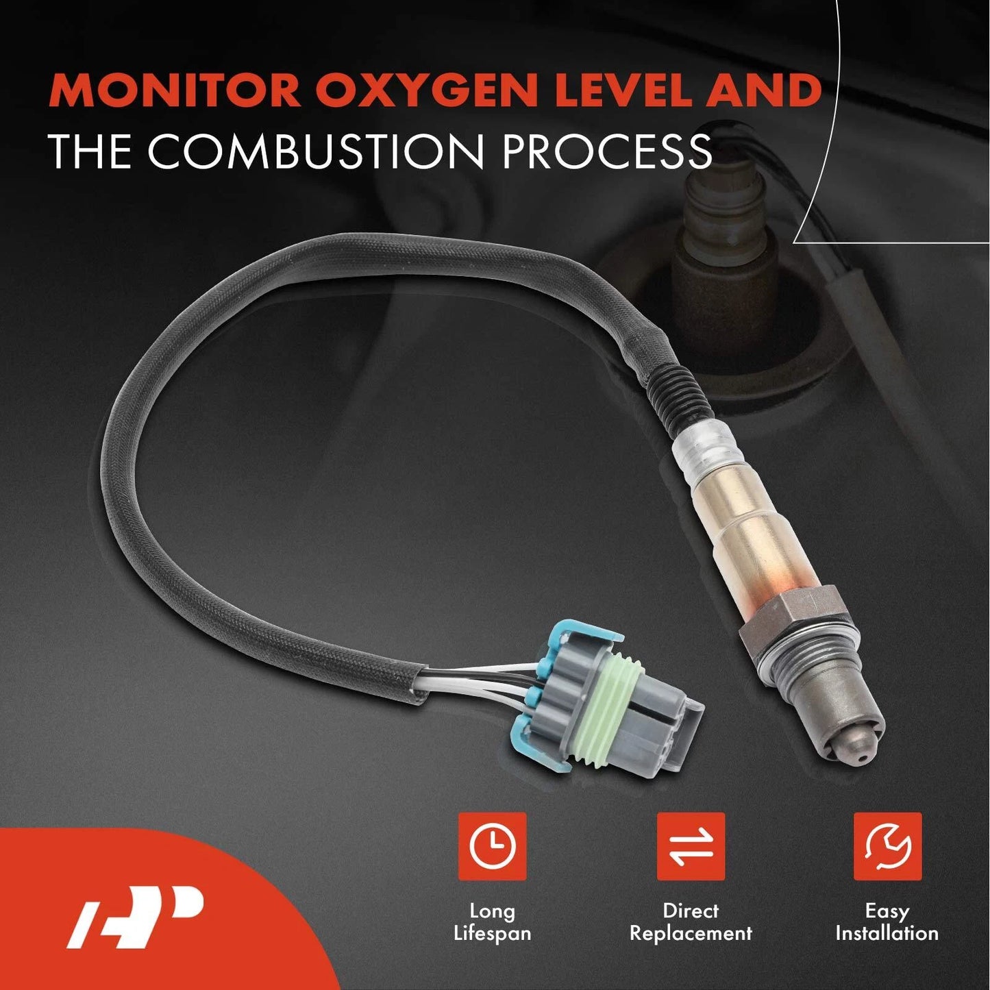 2X O2 Oxygen Sensors for Silverado 2500 3500 (2001–2002)