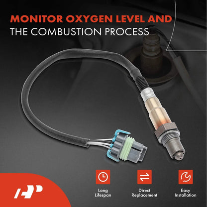 2X O2 Oxygen Sensors for Silverado 2500 3500 (2001–2002)