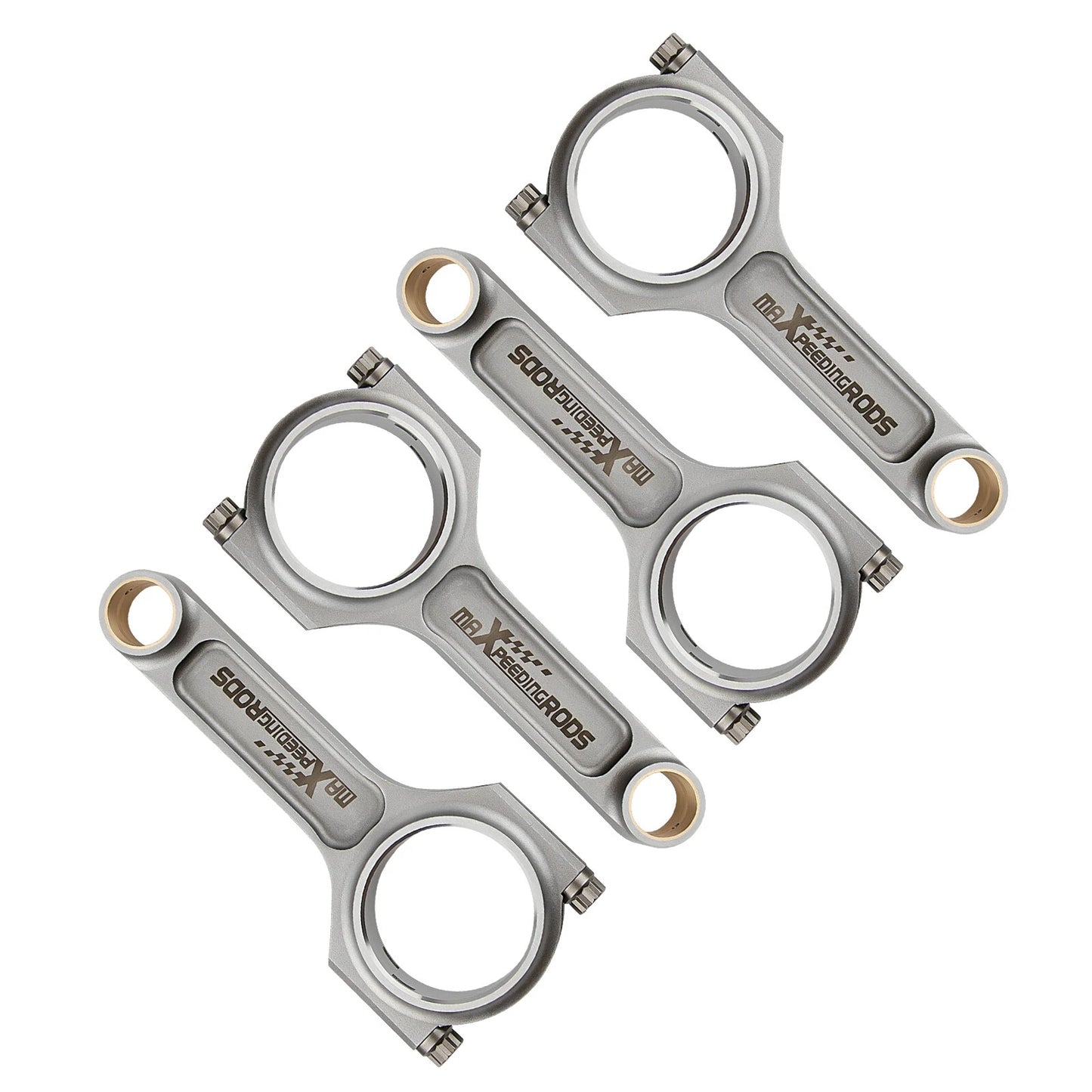 4x I-Beam Connecting Rods for Audi VW EA888 2.0L TSI Gen 3 (2015–2021)