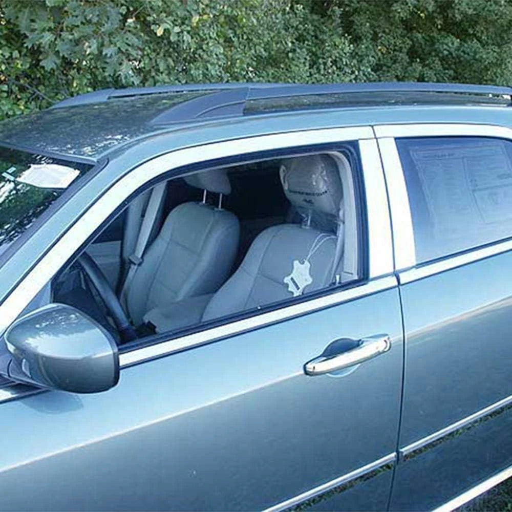 Luxury FX Chrome Window Package with Posts and Sill for Dodge Magnum (2005–2008)