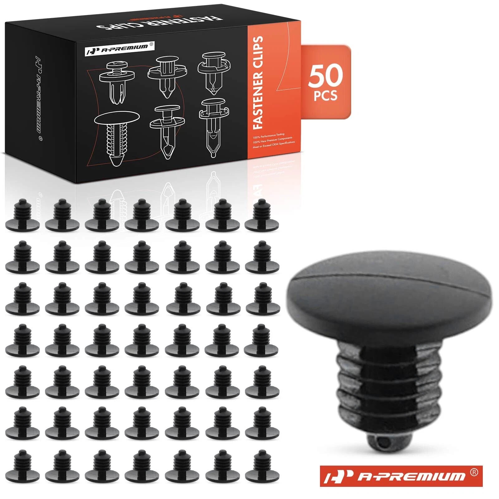 50x Wheelhouse Retainer Clips for GM