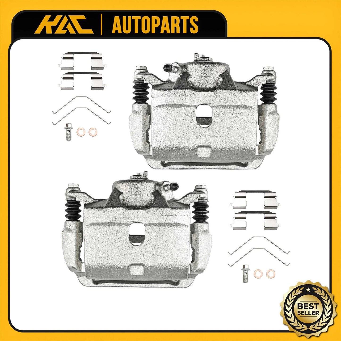 Disc Brake Caliper with Bracket for Honda CR-V 2002–2004 Element 2003–2011 Front Left & Right