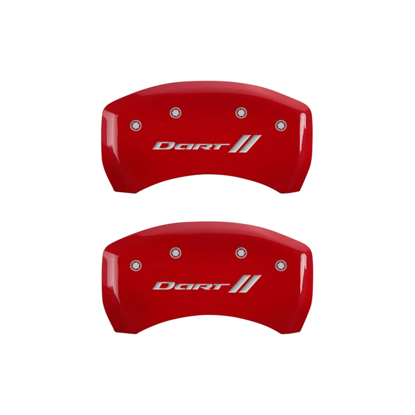 Caliper Covers Replacement Red Stripes for 2013–2016 Dodge Dart