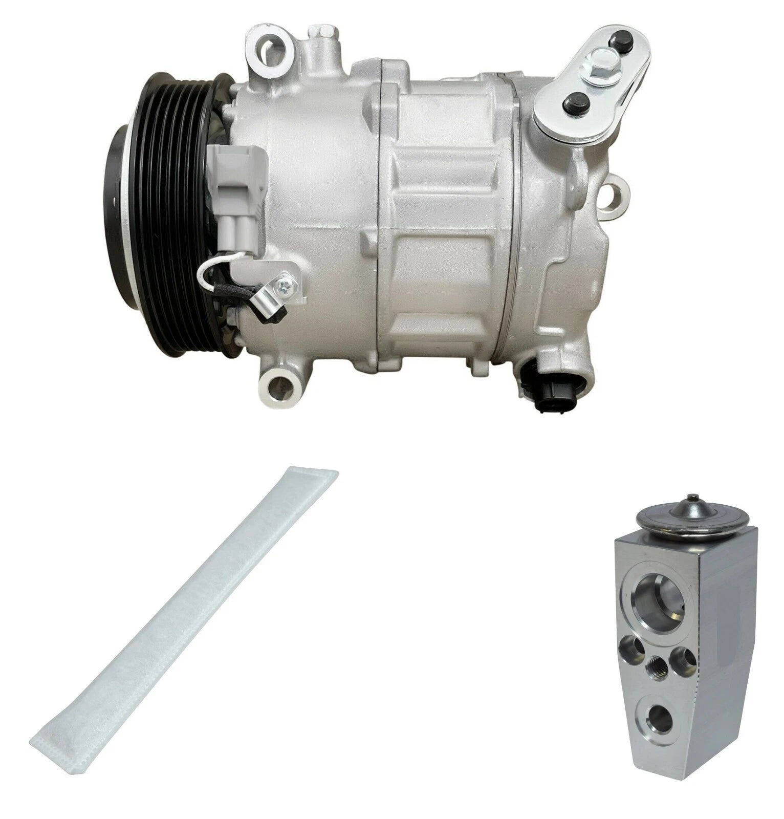 A/C Compressor Kit Replacement for Jeep Cherokee 2.4L (2016–2017)