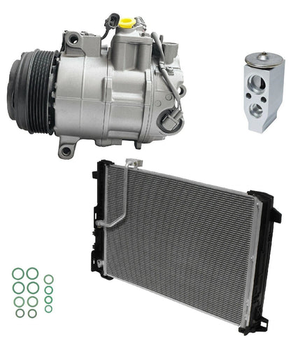AC Compressor Kit with Condenser for Mercedes CLS400 3.0L (2015–2015)