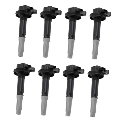 8x Front Ignition Coils for Ford F-150 Mustang V8 5.0L (2016–2018)