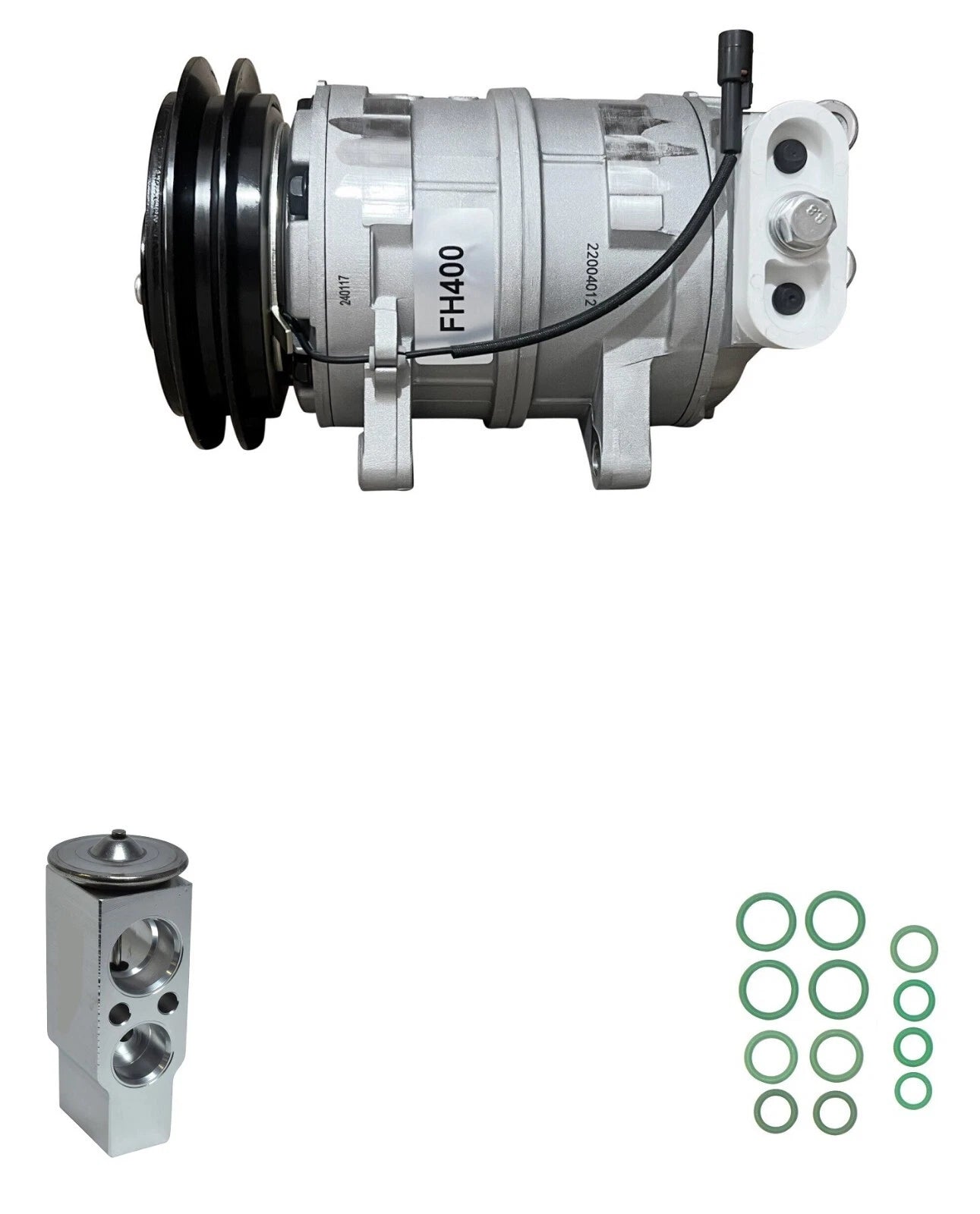 A/C Compressor Kit Replacement for Isuzu NRR 5.2L Turbo (2006–2006)