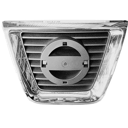 Replacement Gray Chrome Plastic Front Center Grille For 2008-2010 Nissan Rogue
