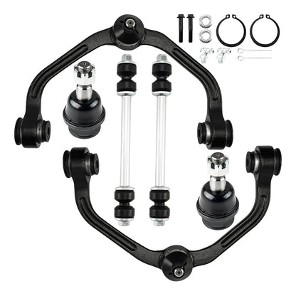 Front Upper Control Arms Ball Joints and Sway Bar for Ford Ranger Mazda (1998–2007)