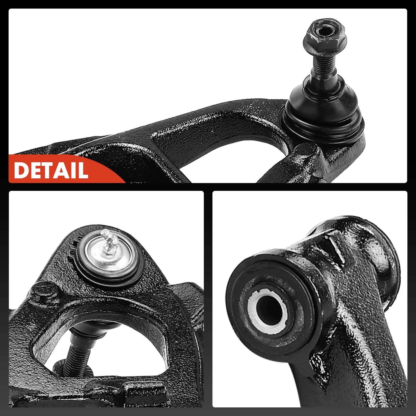 2X Front Lower Control Arm with Ball Joint for Chevy Silverado 1500 (2007–2016)