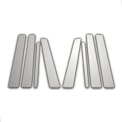 8Pc Chrome Pillar Post Covers Replacement for Jaguar X-Type (2002–2007)