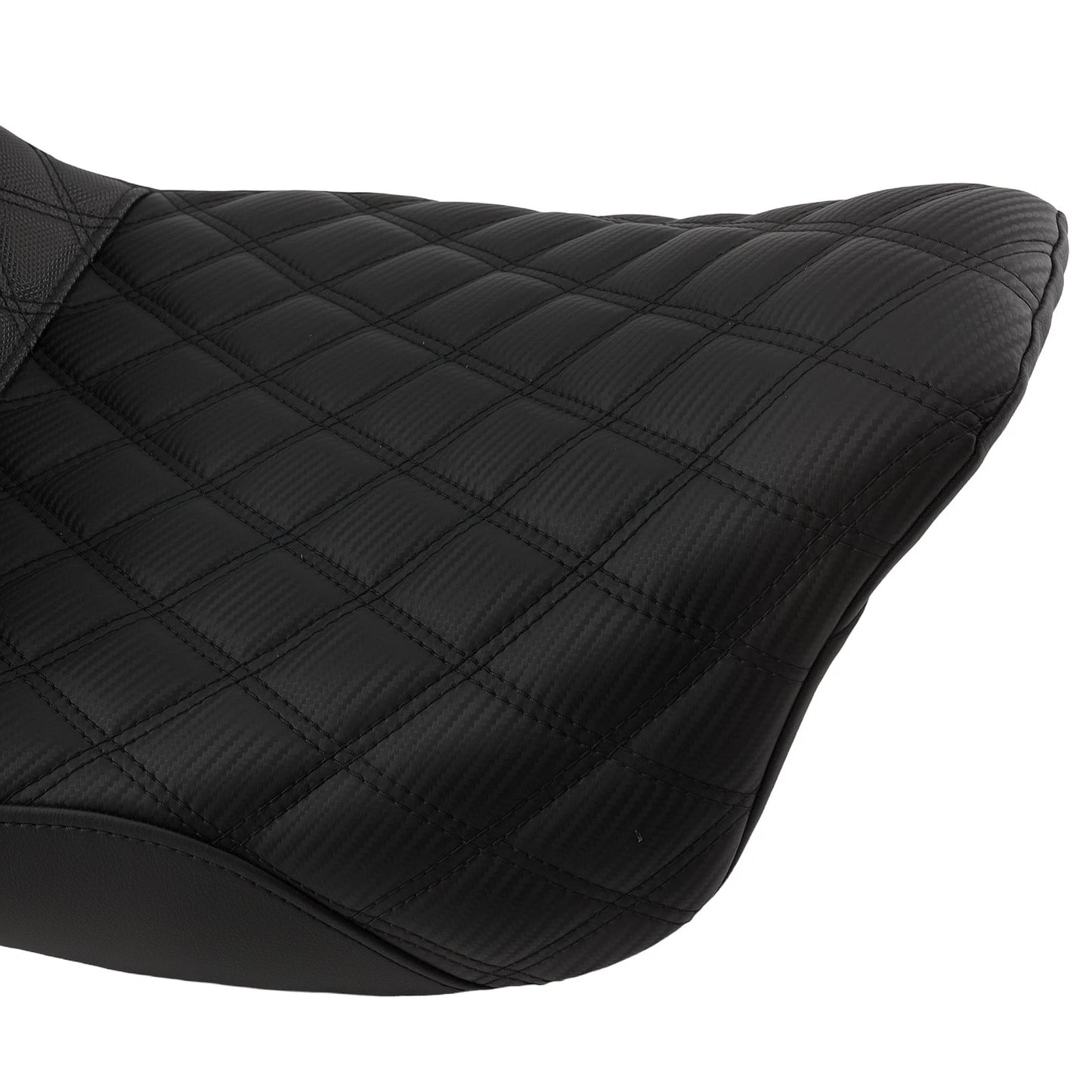 Black Leather Seat Set for Harley Touring Electra Glide (2008–2023)