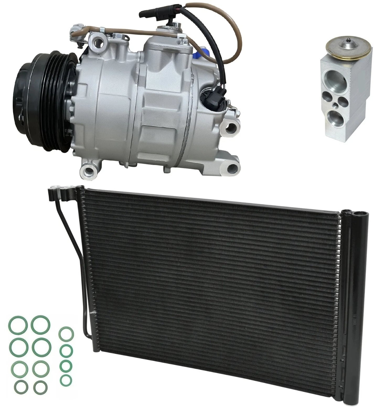 AC Compressor Kit with Condenser for BMW M6 4.4L (2012–2013)