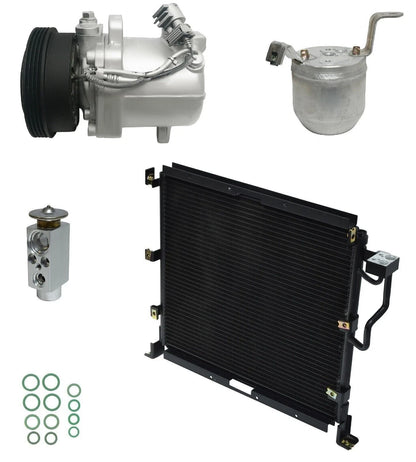 AC Compressor Kit with Condenser Replacement for BMW Z3 1.9L (1998–2002)