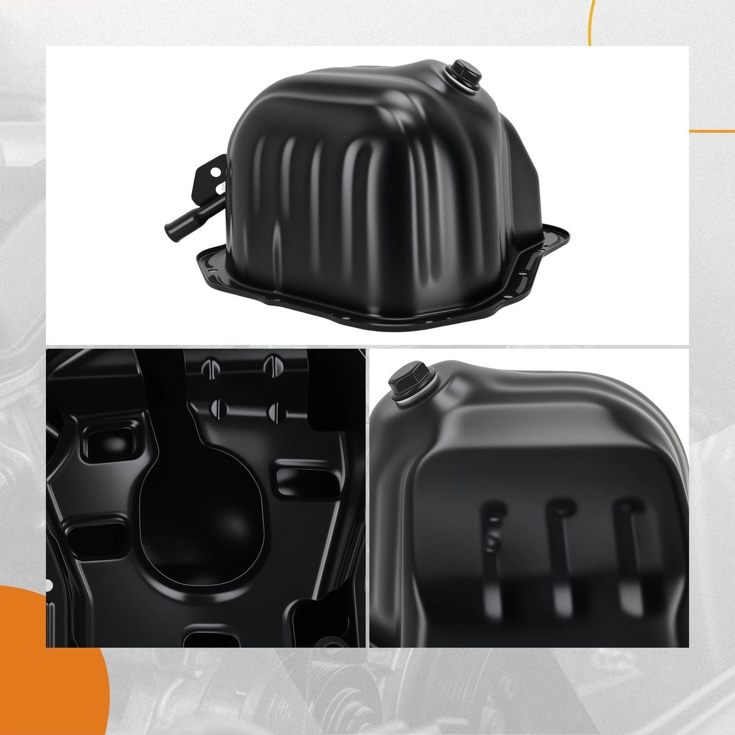Lower Oil Pan for Subaru Legacy 9-2X 2.5L (2000–2005) Direct Fit Steel