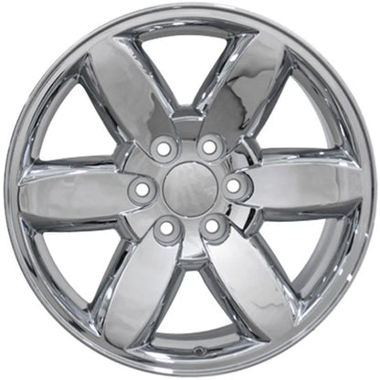 Chrome Wheel 20x8.5 Replacement for 1992–1994 Chevy Blazer
