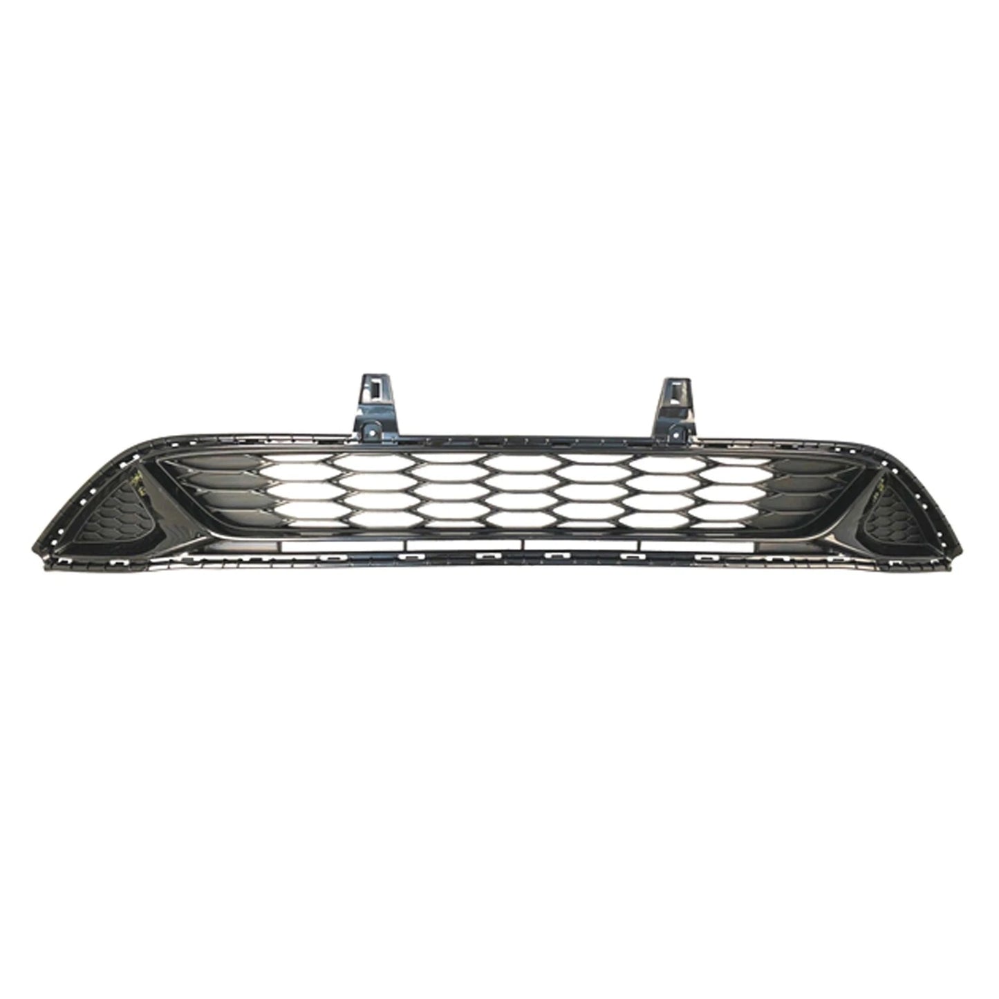 Replacement Black Painted Polypropylene Front Left/Right Bumper Cover Grille