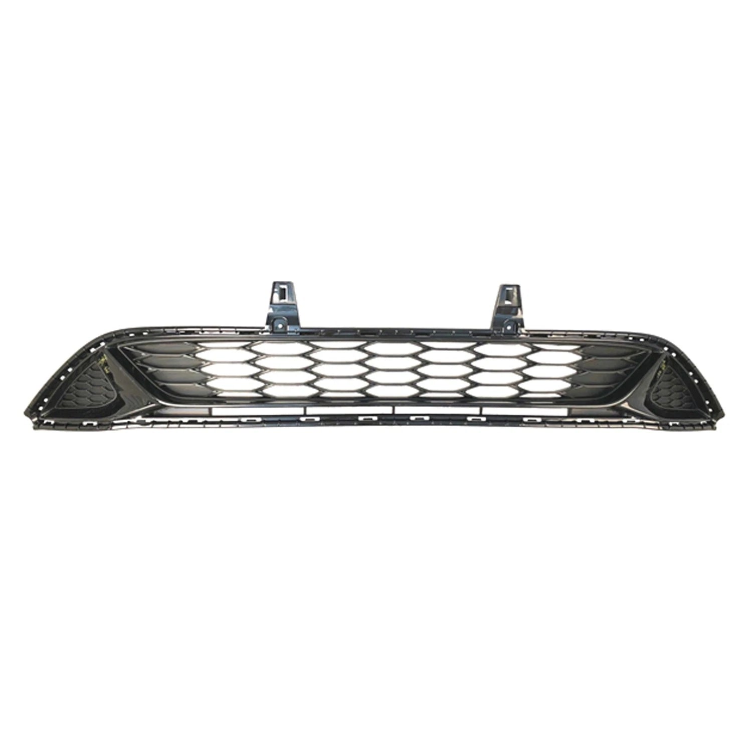 Replacement Black Painted Polypropylene Front Left/Right Bumper Cover Grille