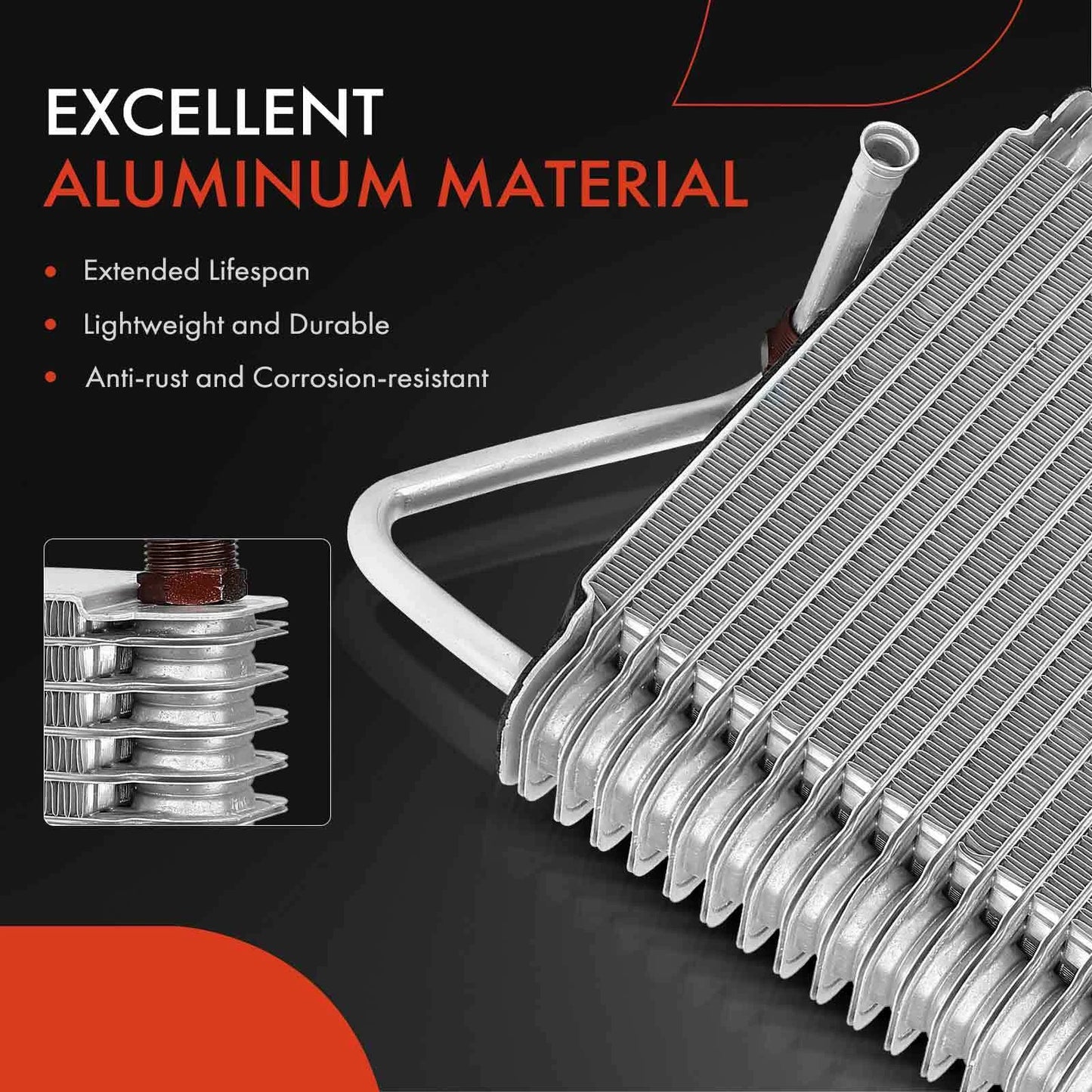 A/C Evaporator Core for Chevrolet Express 1500 2500 3500 (1996–1998)
