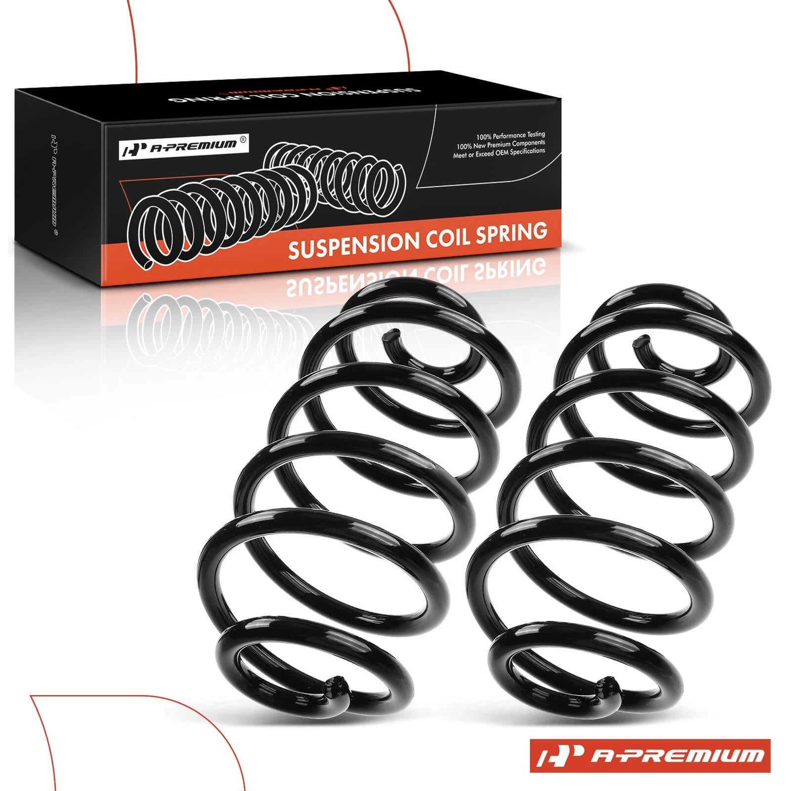 2X Rear Coil Springs for Chevrolet Cruze (2011–2015) Buick Verano (2012–2017)