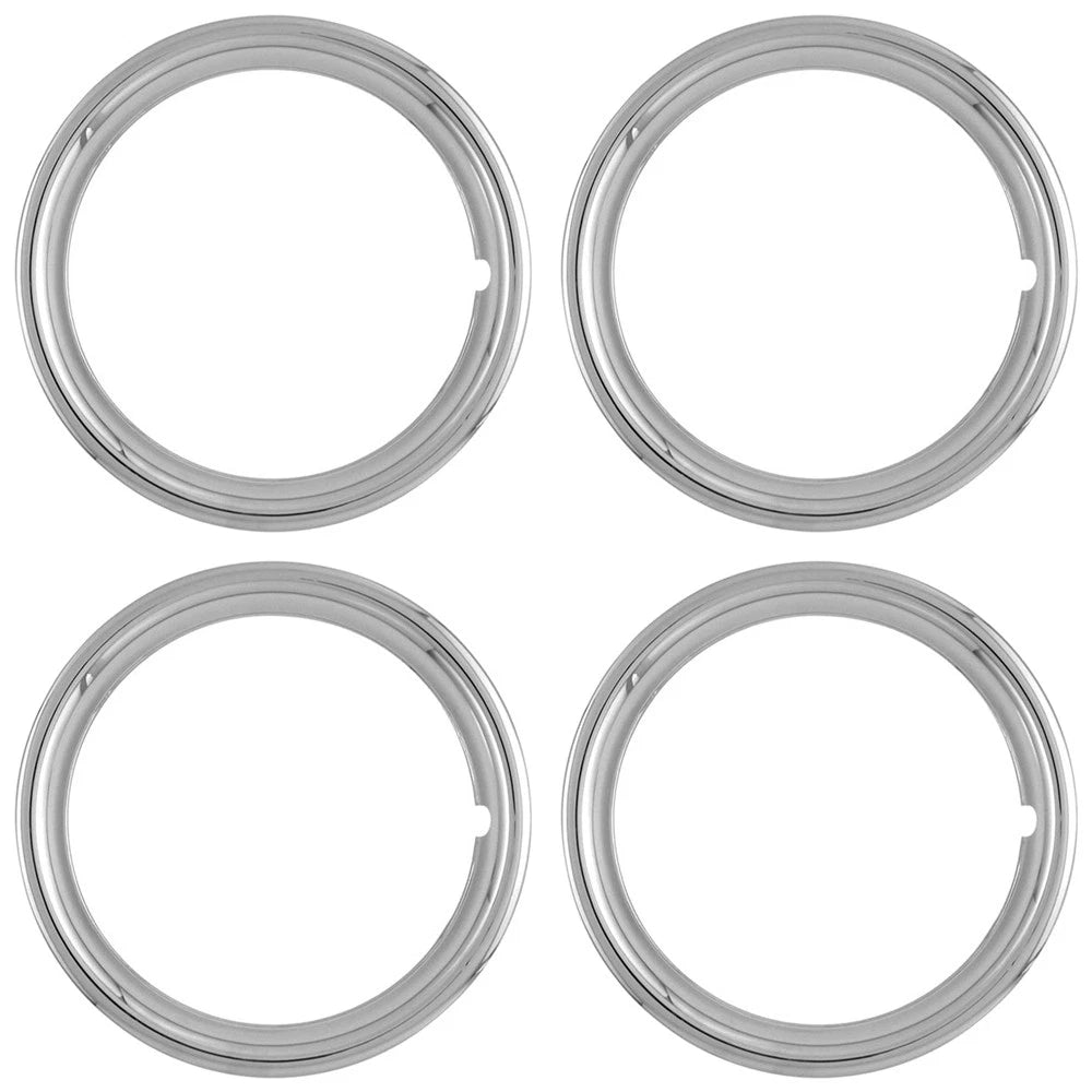 18' 1 1/2' Deep Chrome Wheel Trim Rings - Upgrade Your Auto XIEUH497