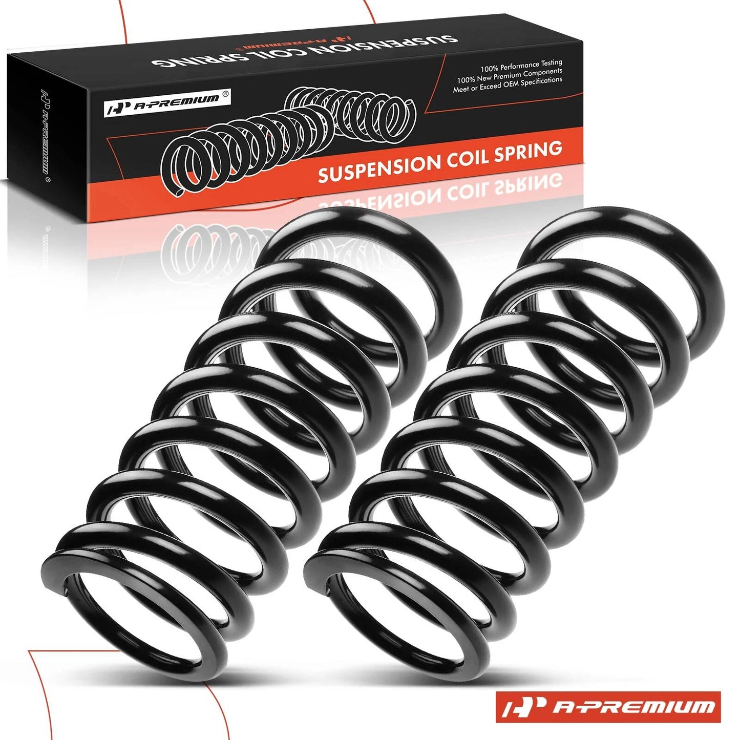 2x Rear Coil Springs for Mercedes W140 300SE S320 S500 S600 C140 CL600 (1992–1999)
