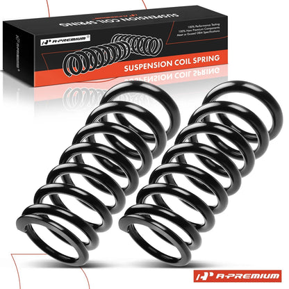2x Rear Coil Springs for Mercedes W140 300SE S320 S500 S600 C140 CL600 (1992–1999)