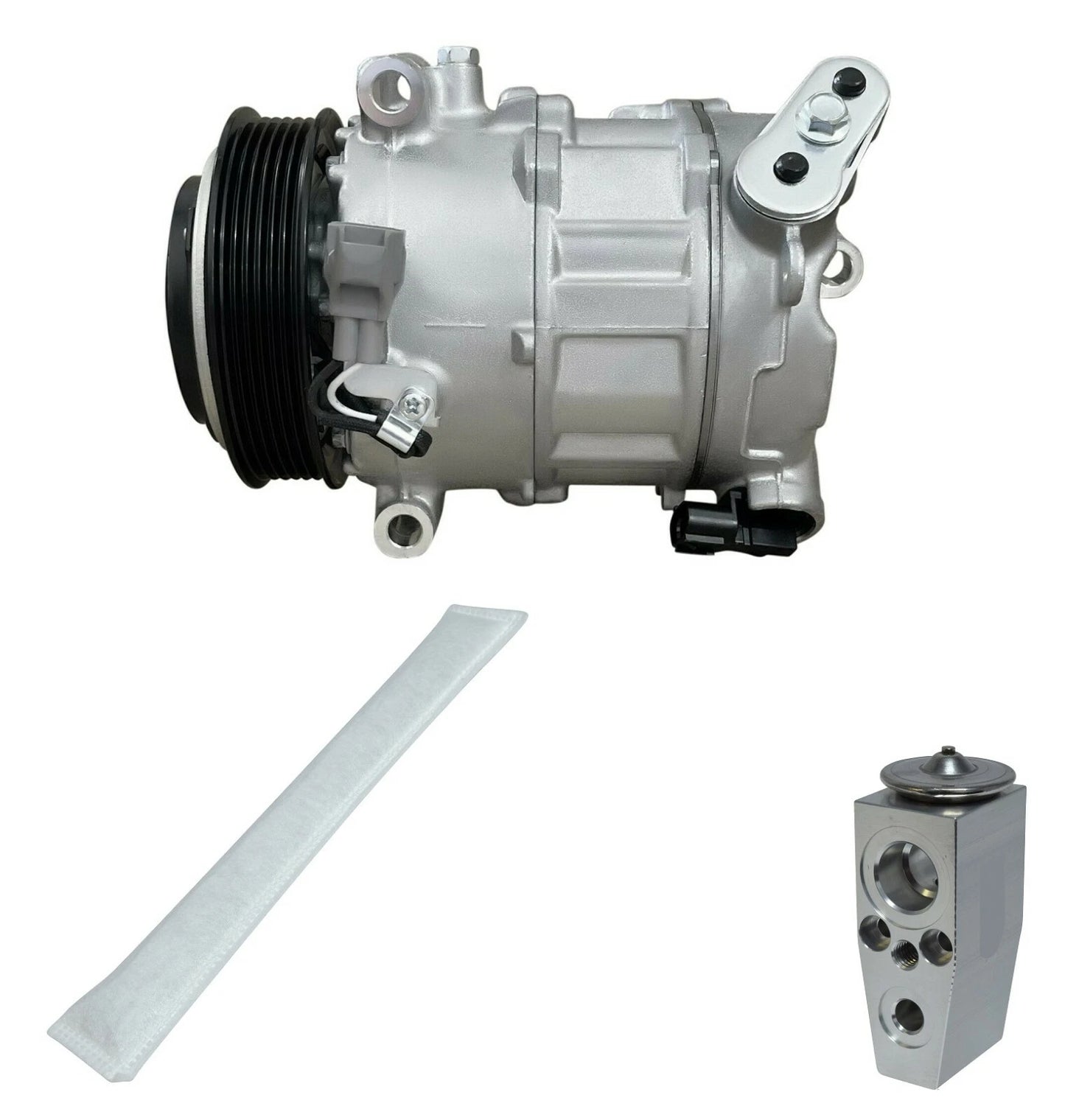 A C Compressor Kit Replacement for Chrysler 200 3.6L (2015–2018)