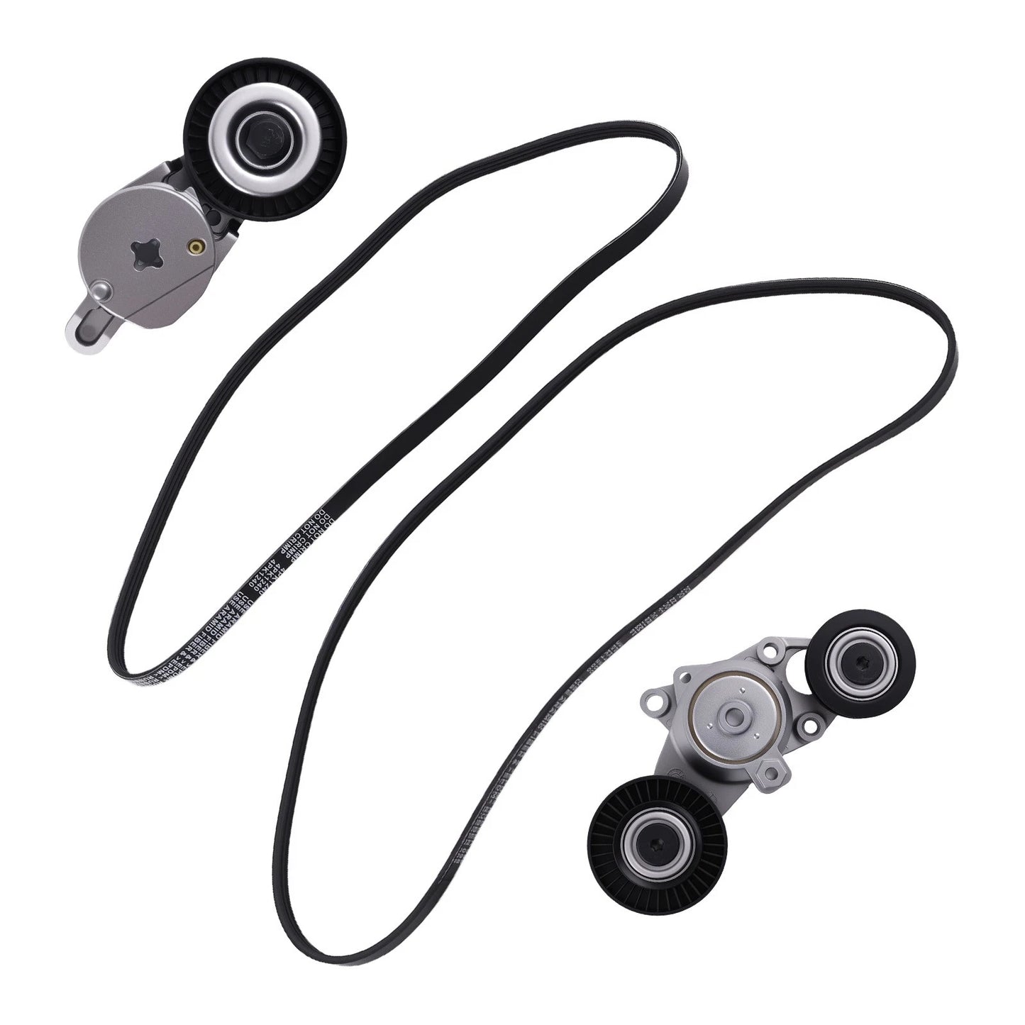 Belt Tensioner and Pulley Set for Toyota Camry Base Sedan 2.5L (2010–2011)