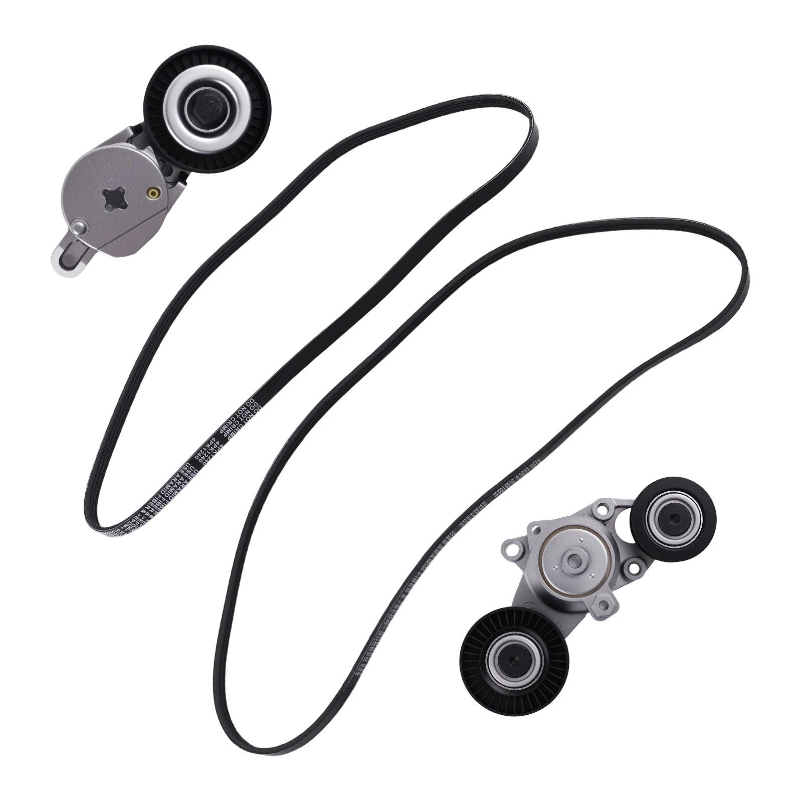 Belt Tensioner and Pulley Set for Toyota Camry Base Sedan 2.5L (2010–2011)